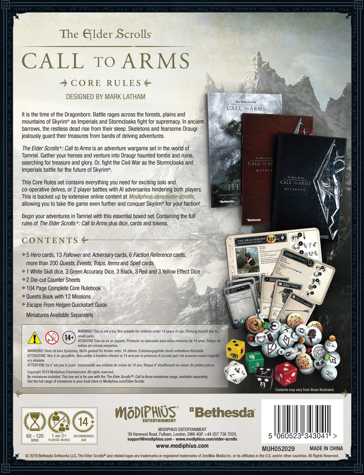 The Elder Scrolls : Call to Arms - Core Box